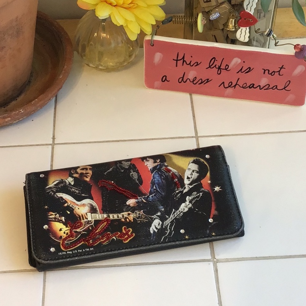 Vintage Elvis Presley Wallet (#8)